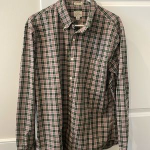J Crew men's casual button down shirt
